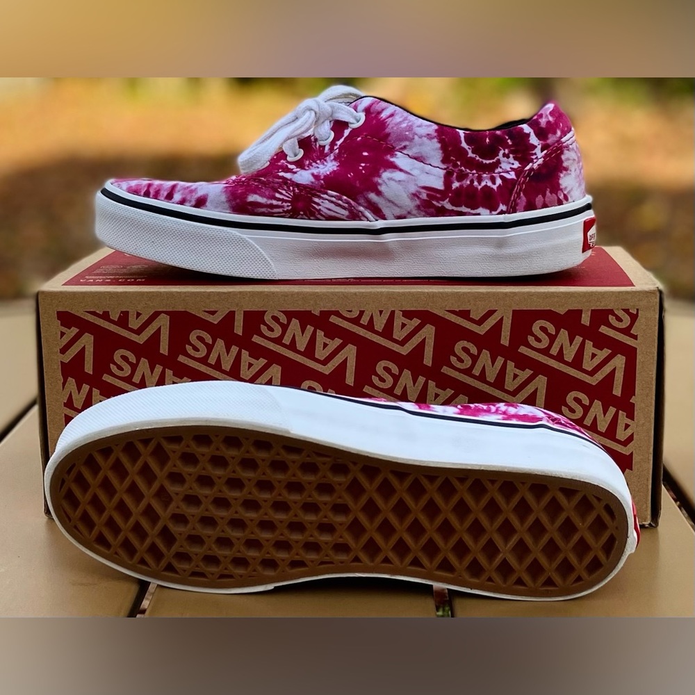 Kids Tie Dye Vans Purple sz2